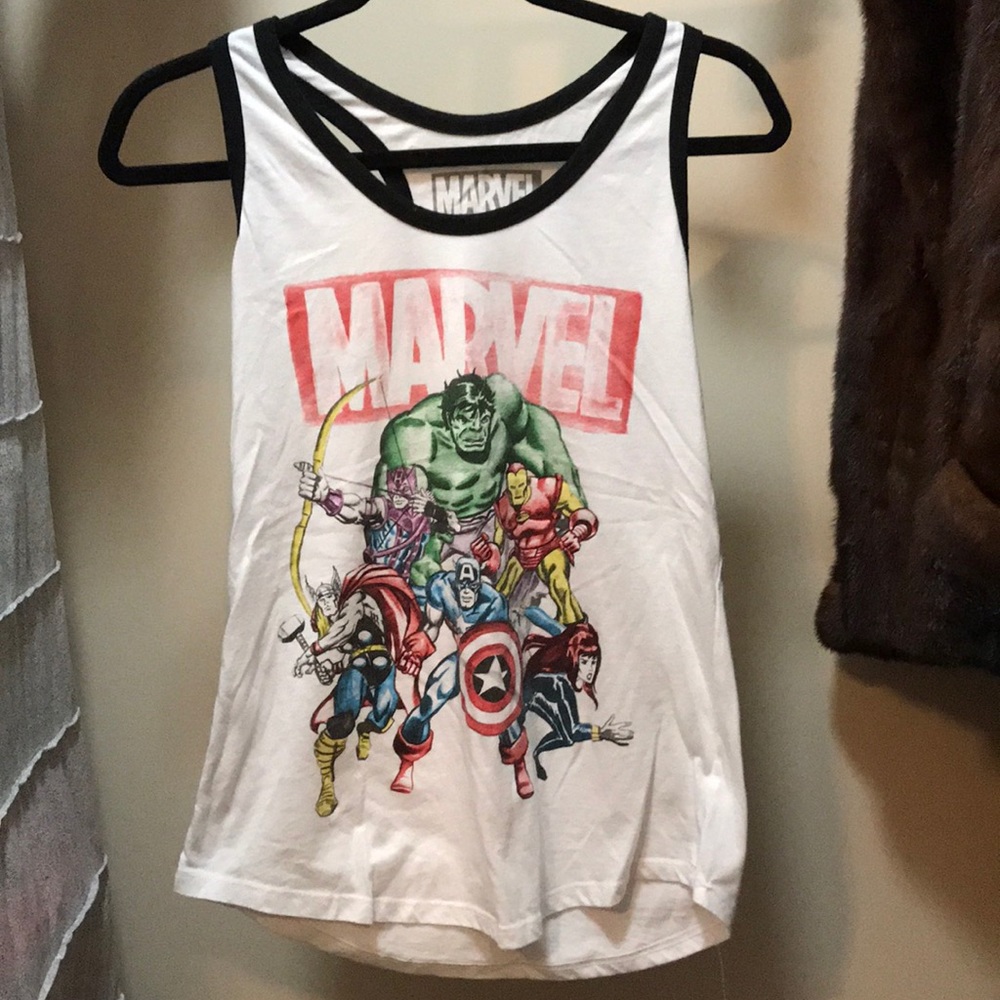 Marvel comics tank top